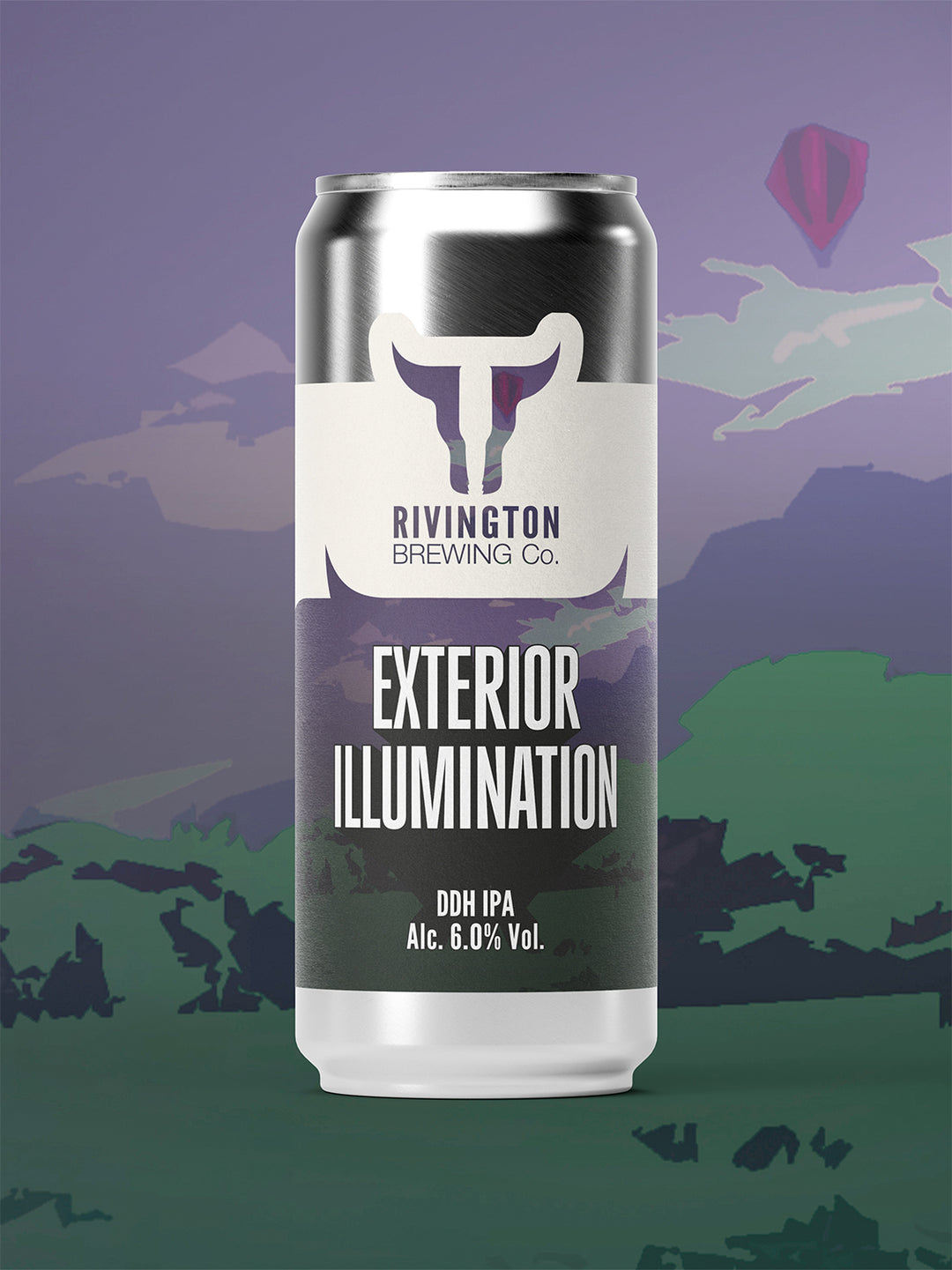 Exterior Illumination Rivington Brewing Co DDH IPA, 5.8%, 500ml Can