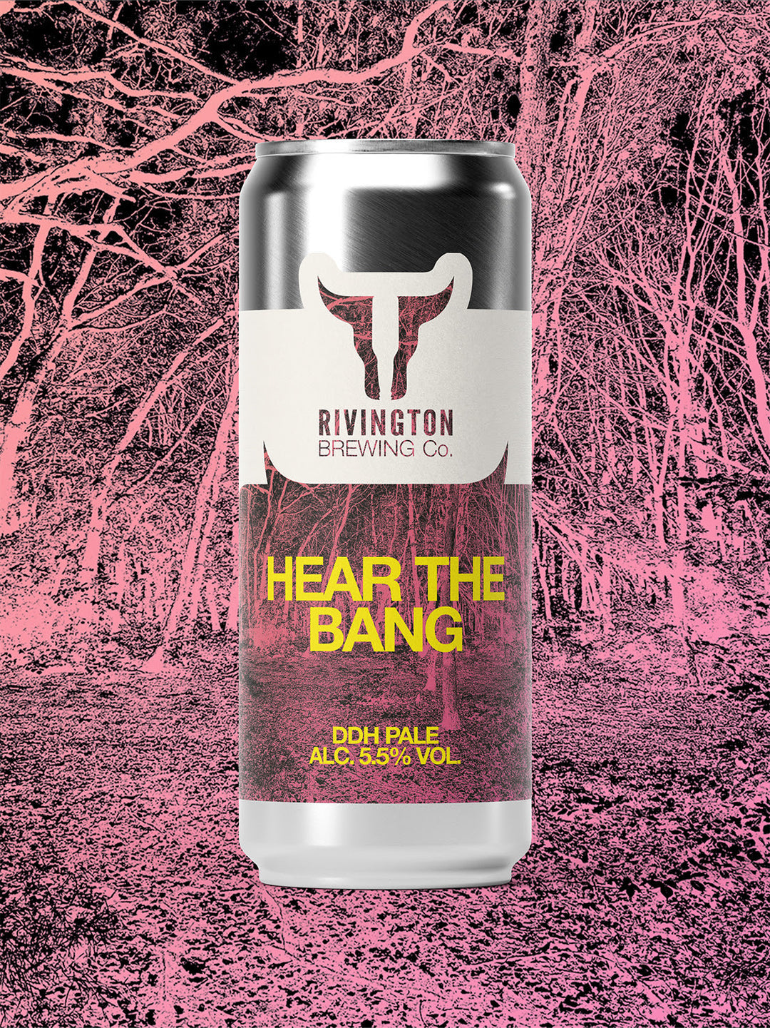 Hearing The Bang Rivington Brewing Co DDH Pale, 5.5%, 500ml Can