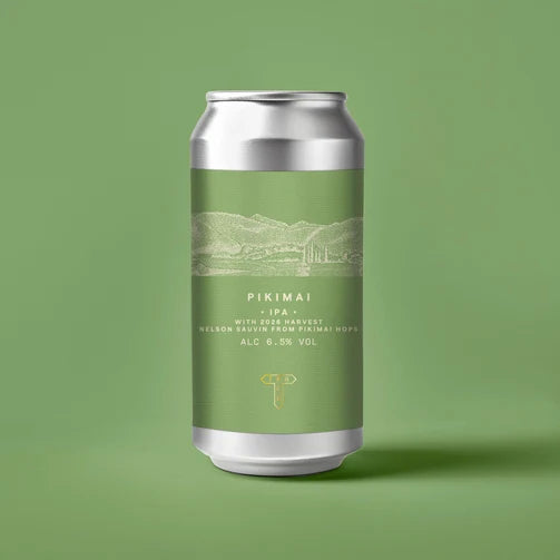 Pikimai Track Brewing Co X Pikimai Nelson IPA, 6.5%, 440ml Can