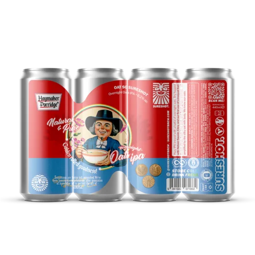Oat So Sureshot Sureshot Overnight Oats IPA, 6.2%, 440ml Can