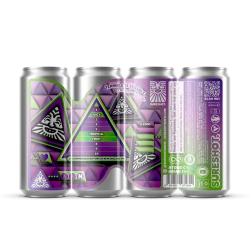 Terrible At Tenable Sureshot DDH IPA, 6.5%, 440ml Can