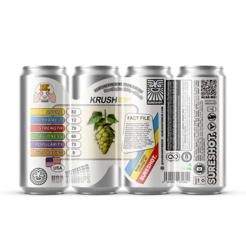 Feature Presentation: Krush Sureshot New England IPA, 6.5%, 440ml Can