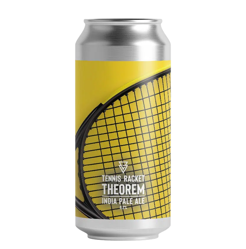 Tennis Racket Theorem Azvex Brewing IPA, 6.2%, 440ml Can