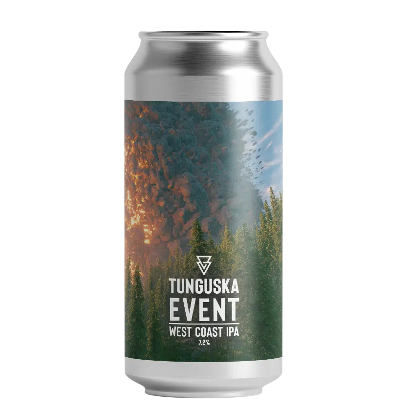 Tunguska Event Azvex Brewing Gluten Free West Coast IPA, 7.2%, 440ml Can