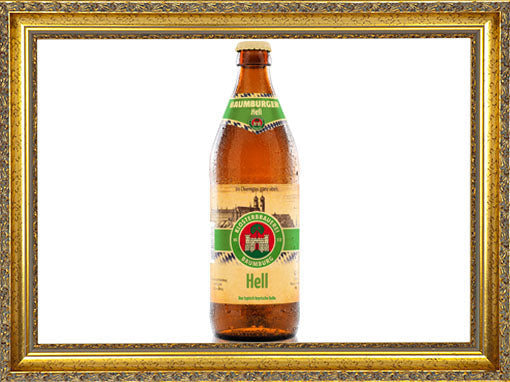Klosterbrauerei Hell Klosterbrauerei Baumburg Helles, 5%, 500ml Bottle